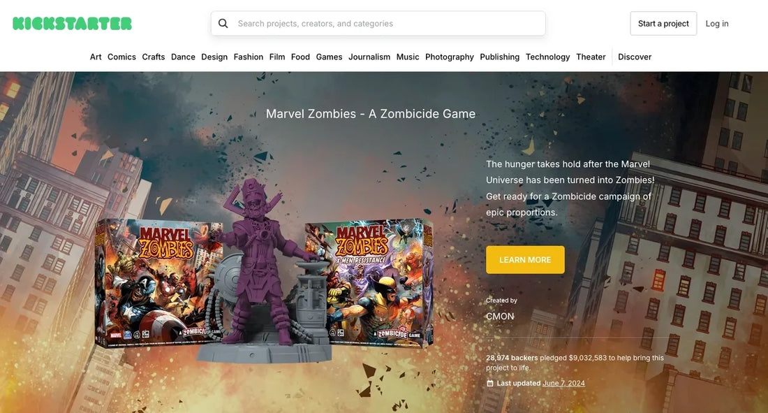 Kickstarter: Historias de Éxito en el Mundo de los Juegos de Mesa