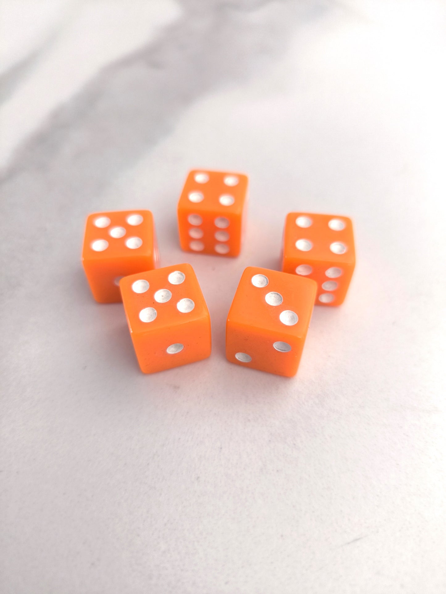 Set de 5 dados, 16mm