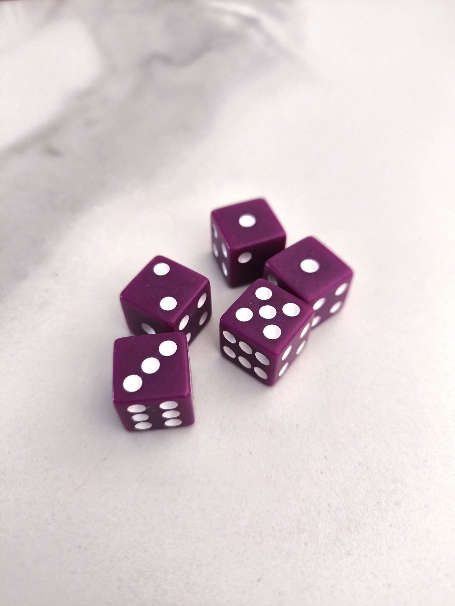 Set de 5 dados, 16mm