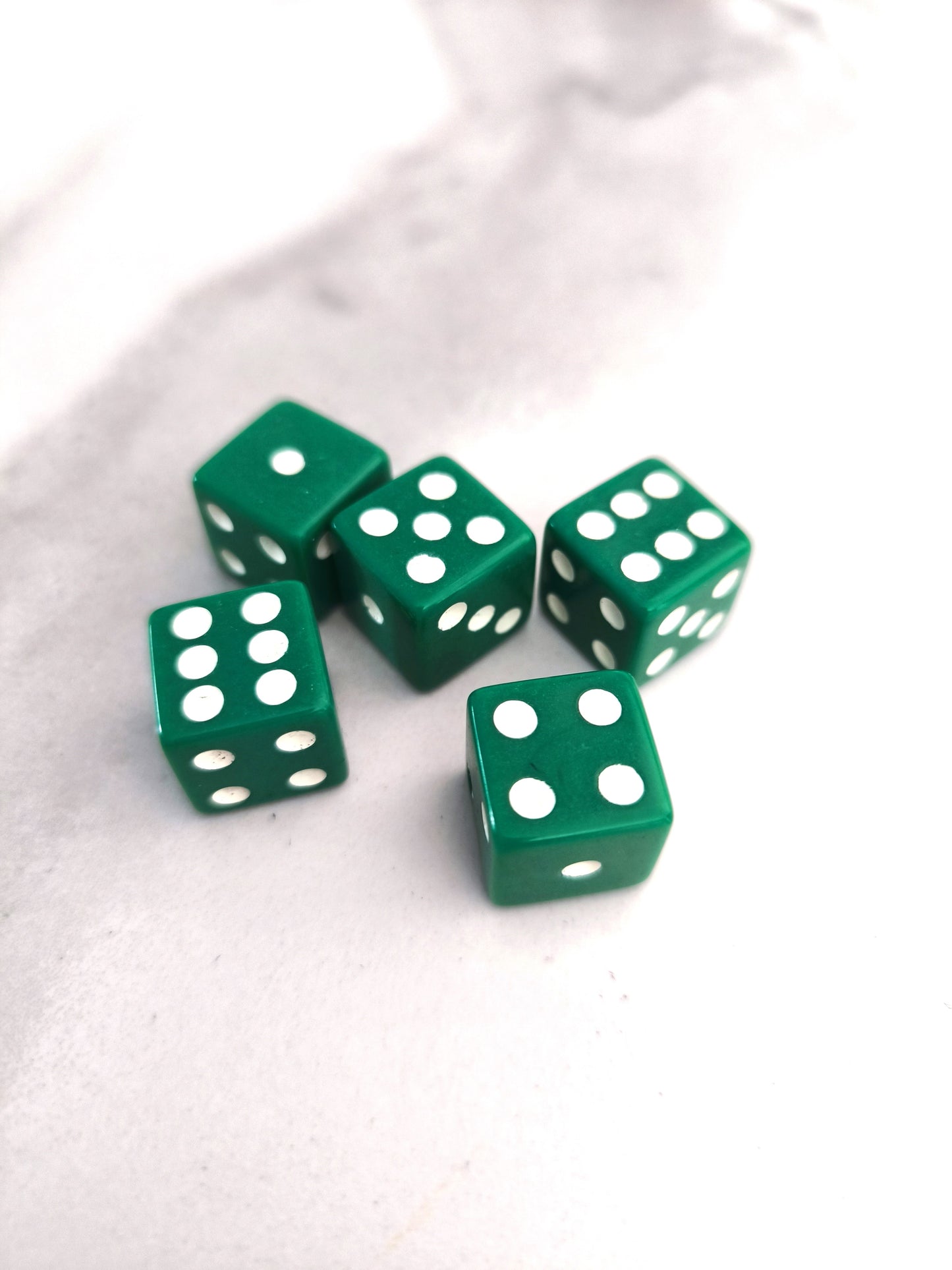 Set de 5 dados, 16mm