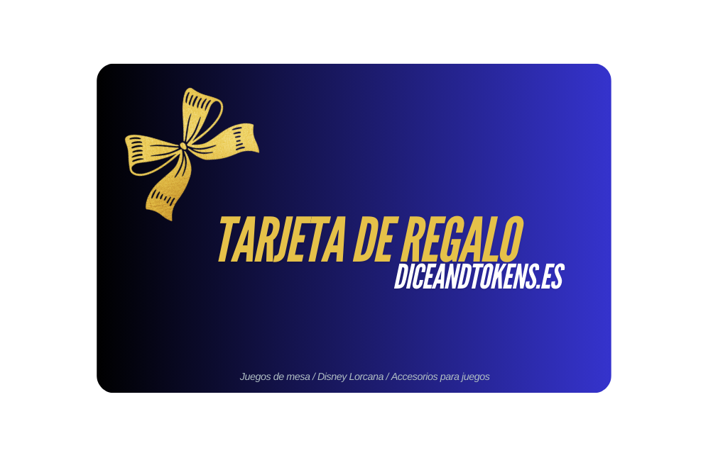 TARJETA DE REGALO Dice and tokens (VIRTUAL)