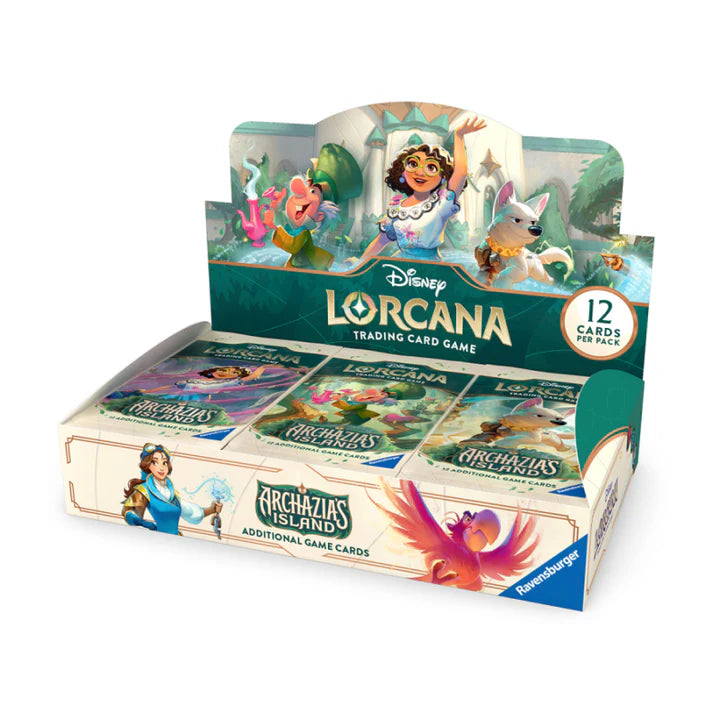 Disney Lorcana - Archazia’s Island - Caja de sobres (24 packs) (Inglés)