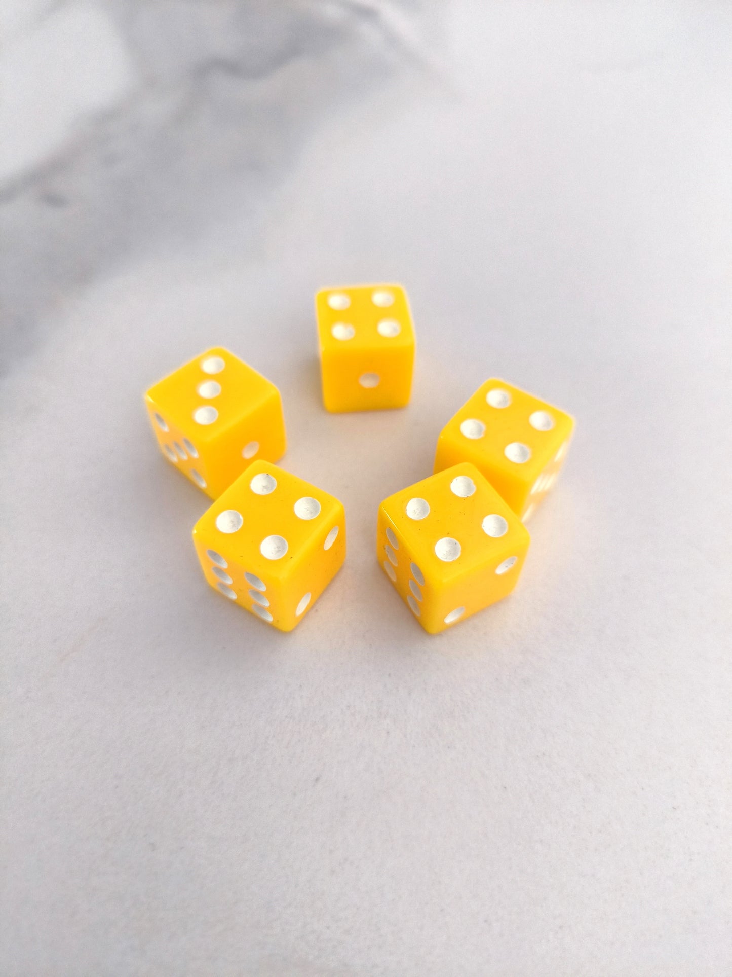 Set de 5 dados, 16mm