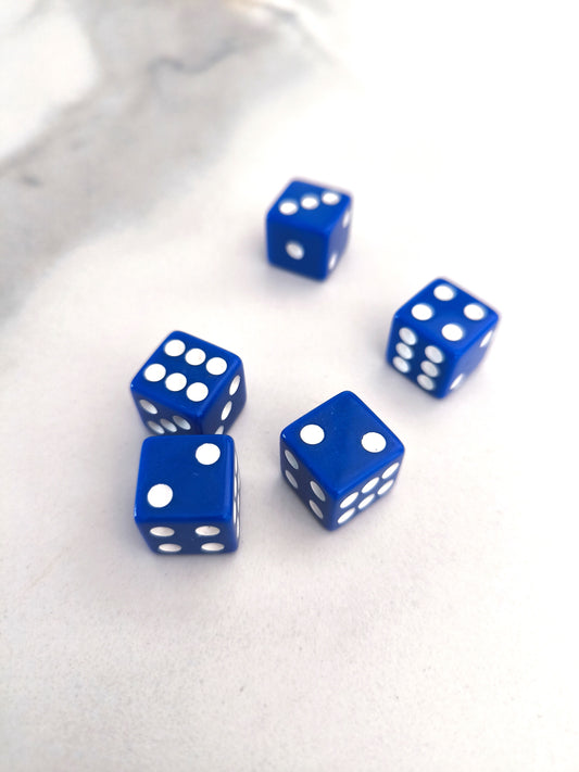 Set de 5 dados, 16mm