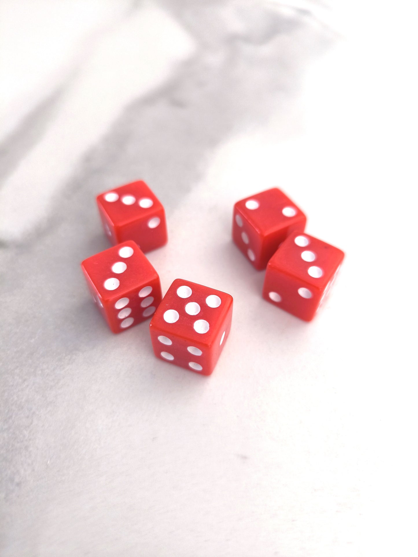 Set de 5 dados, 16mm