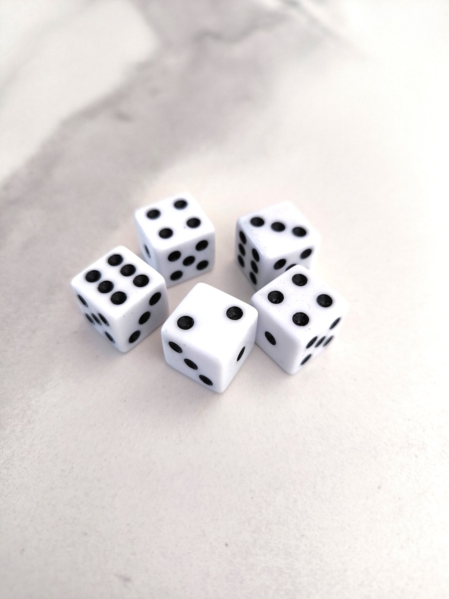 Set de 5 dados, 16mm