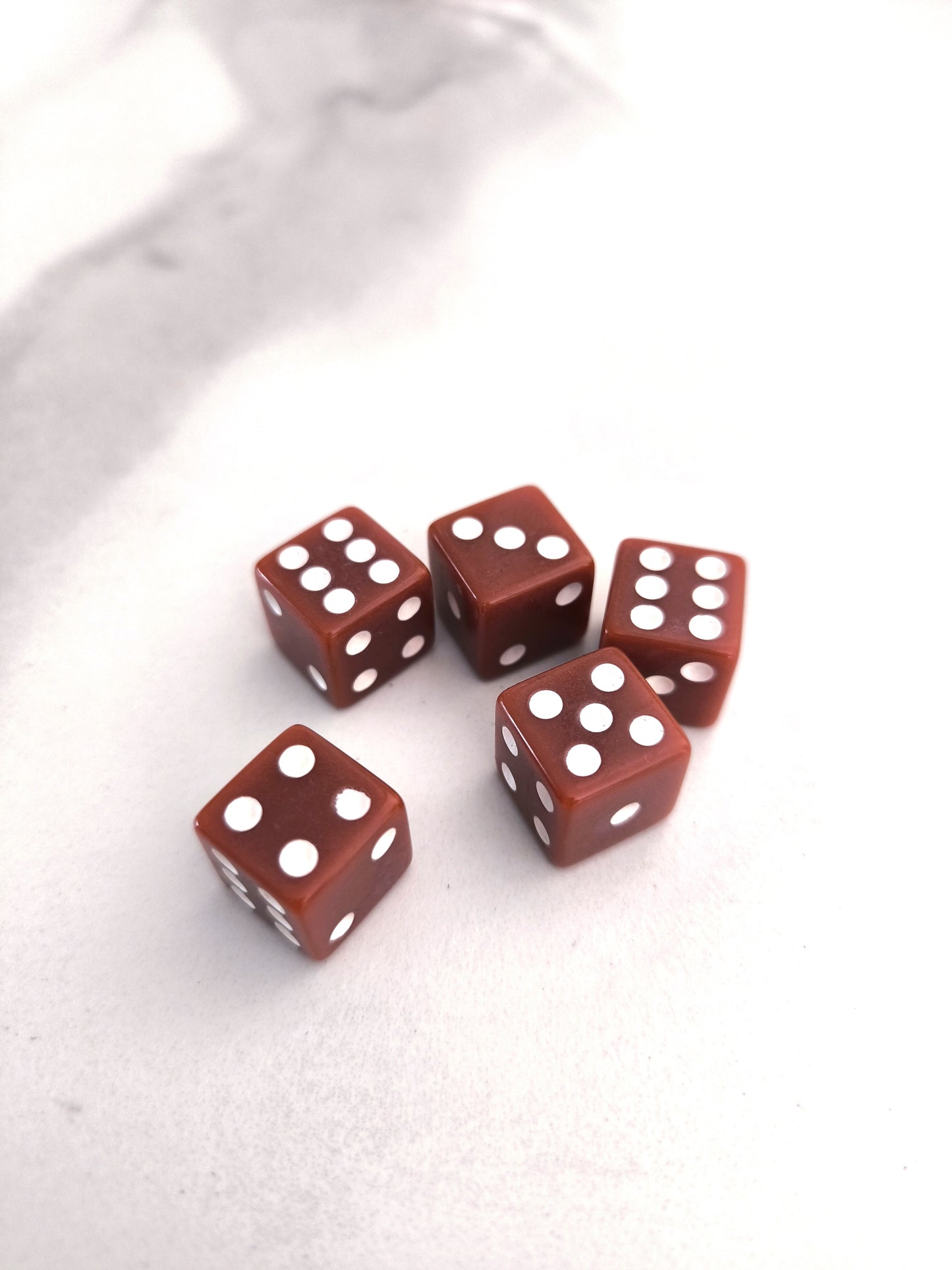 Set de 5 dados, 16mm