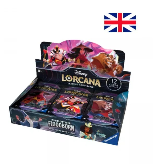 4x Disney Lorcana - Caja de sobres (24 packs) (Inglés)