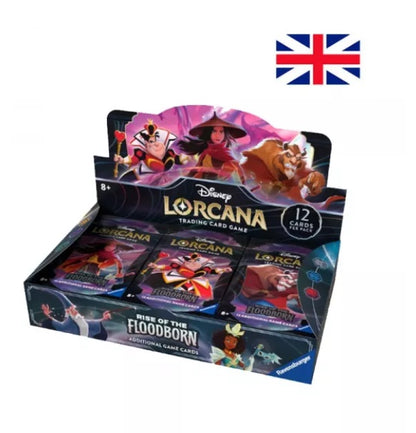 4x Disney Lorcana - Caja de sobres (24 packs) (Inglés)