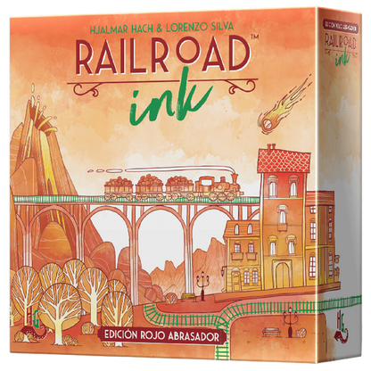 Railroad Ink: Edición rojo abrasador