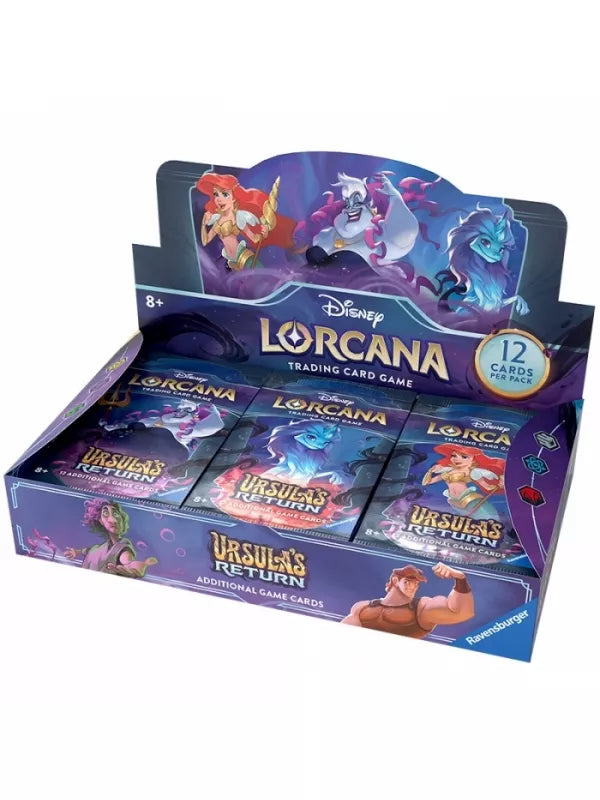 4x Disney Lorcana - Caja de sobres (24 packs) (Inglés)
